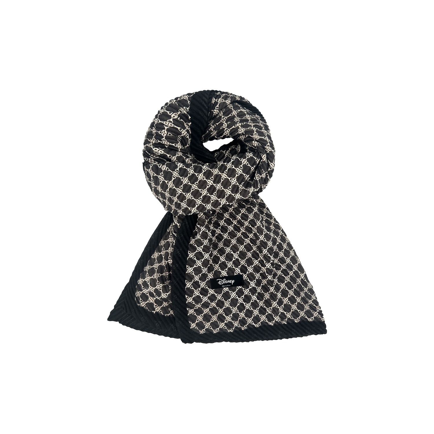 Disney Полиэстеровый вязаный шарф унисекс, Black
Disney Полиэстеровый вязаный шарф унисекс, Black