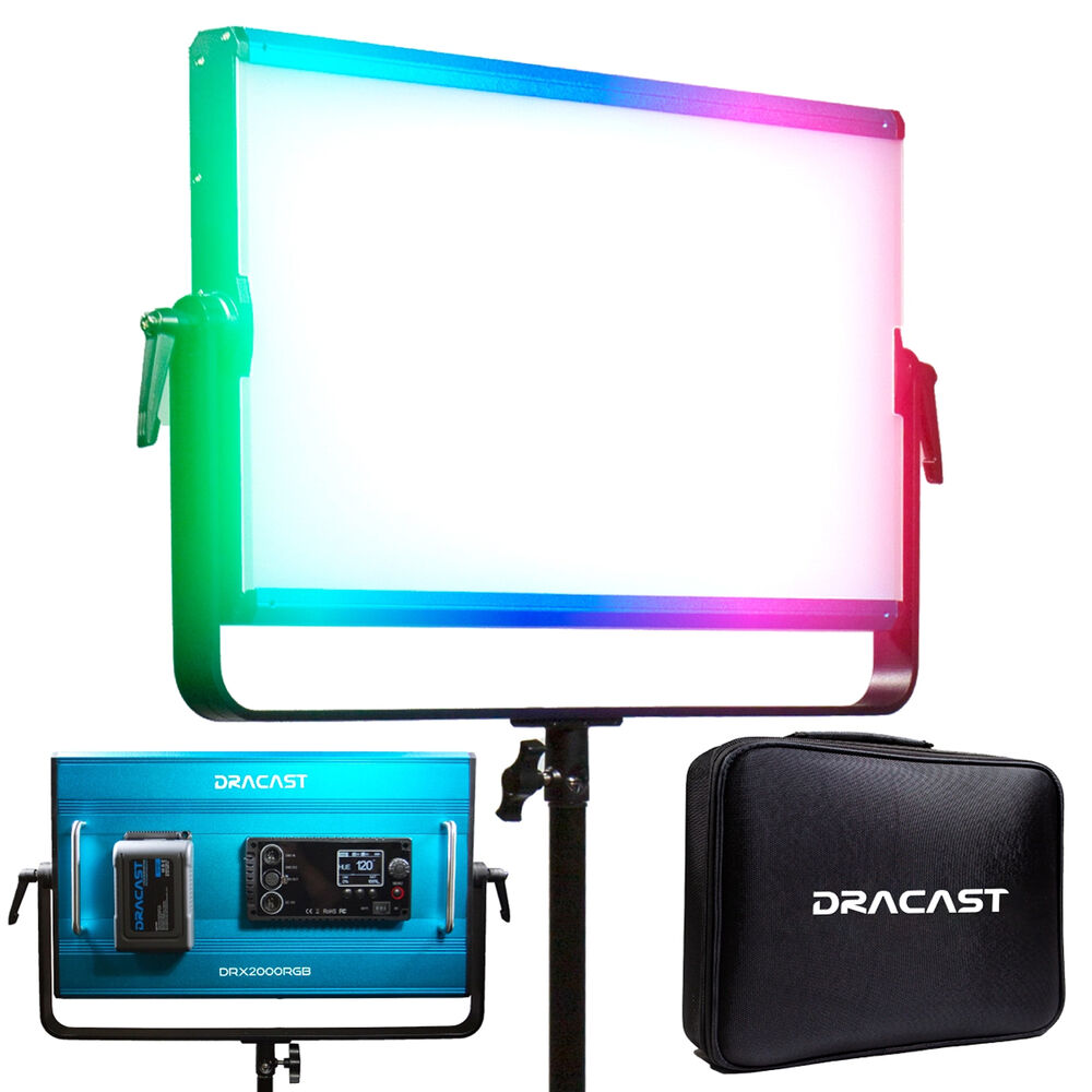 Светодиодная панель Dracast X Series LED2000 RGB
Светодиодная панель Dracast X Series LED2000 RGB