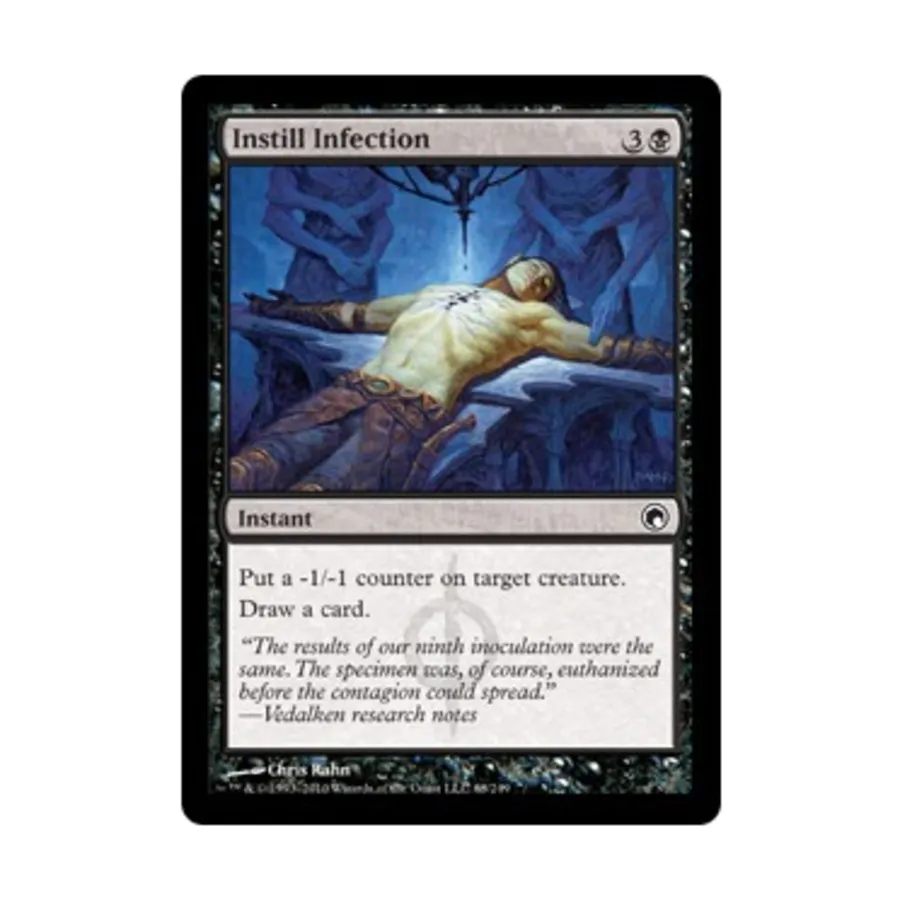 CCG Привить инфекцию (C) (фольга), MTG - Scars of Mirrodin
CCG Привить инфекцию (C) (фольга), MTG - Scars of Mirrodin