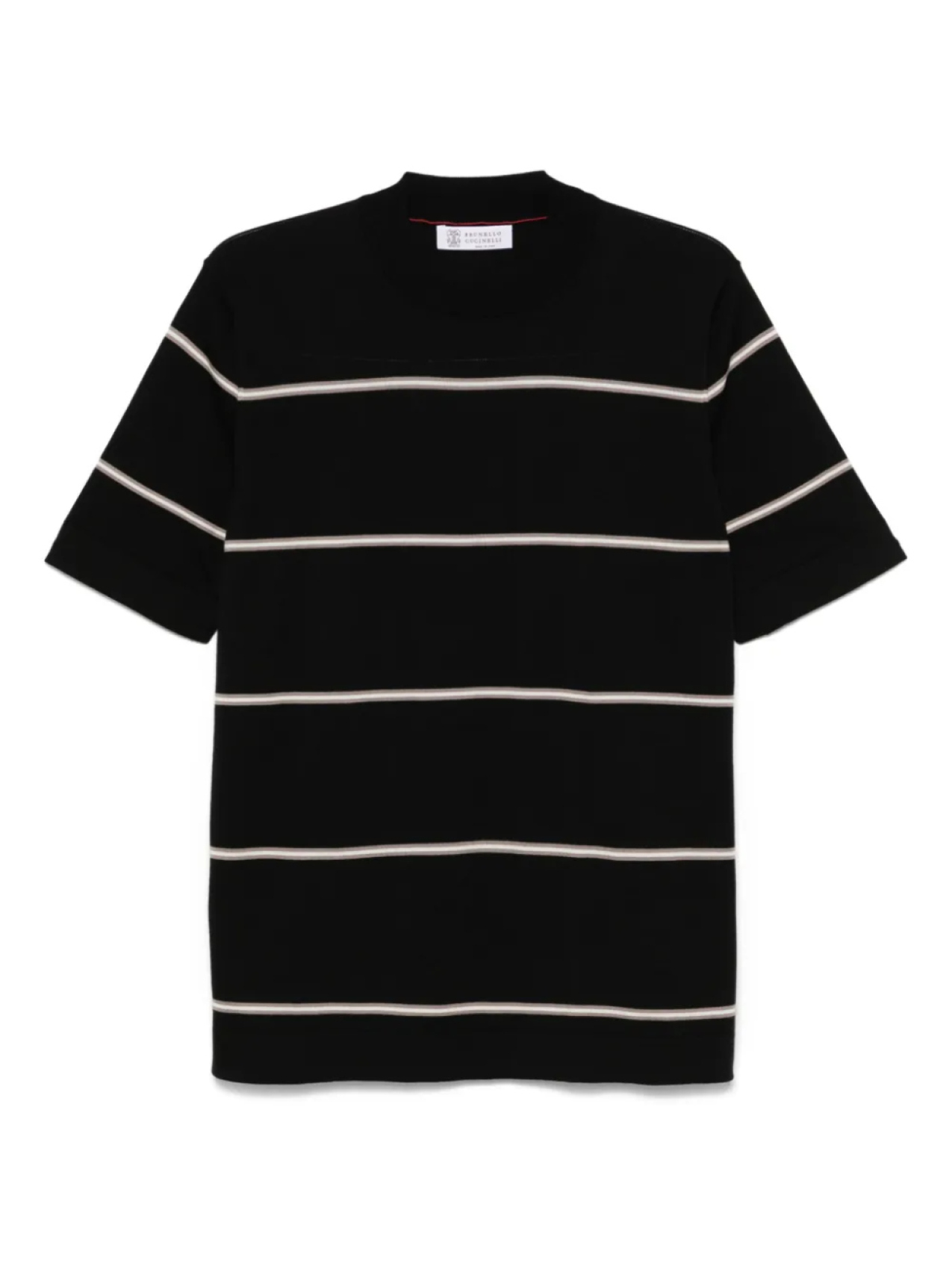 Футболка в полоску Brunello Cucinelli, черный
Футболка в полоску Brunello Cucinelli, черный