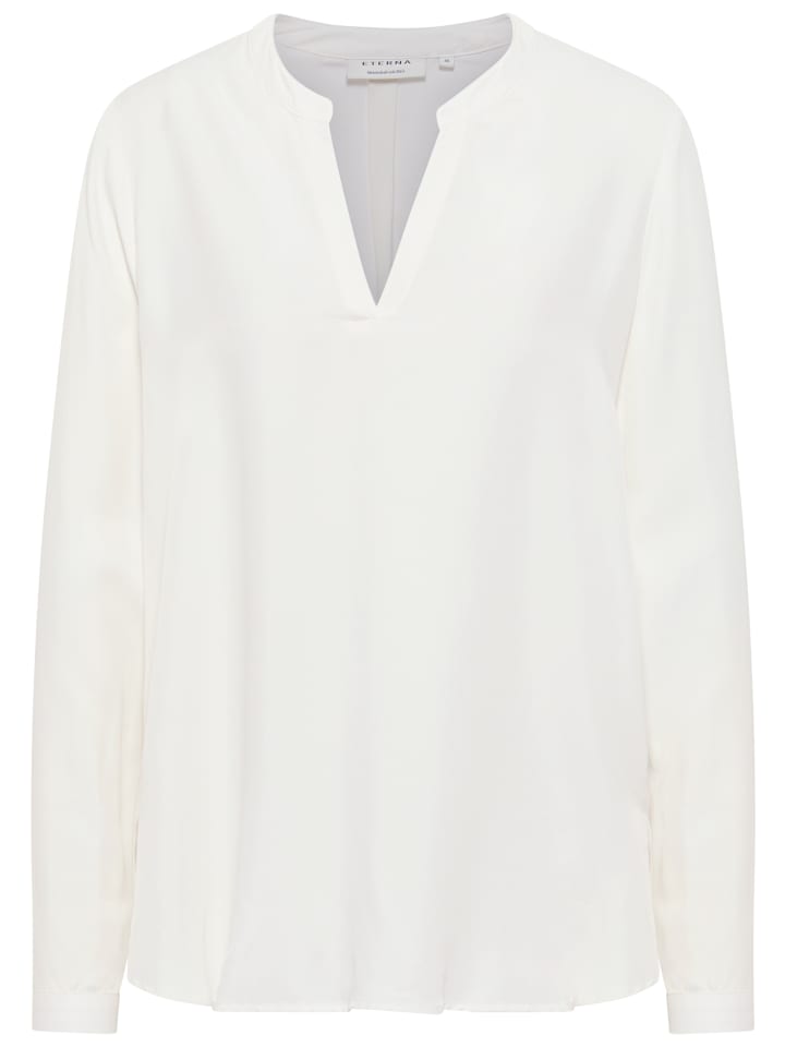 Eterna Блузка свободного кроя кремового цвета
Eterna Блузка свободного кроя кремового цвета
