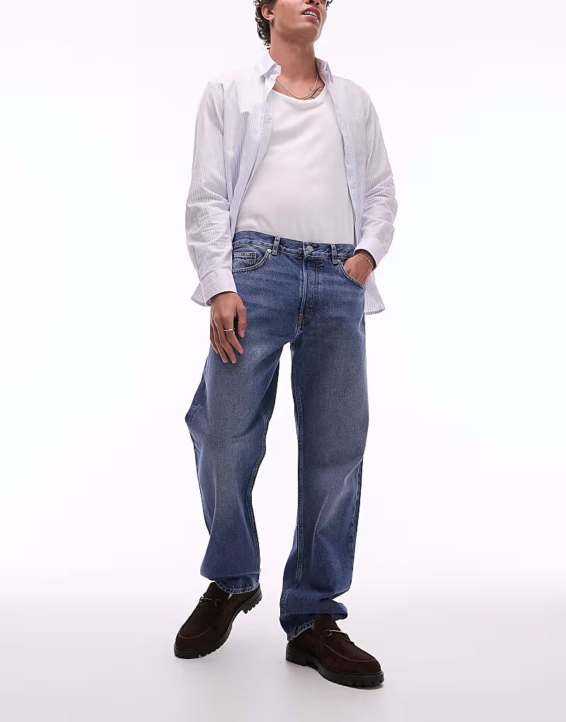 Свободные прямые джинсы Arket Ocean в средне-синем цвете
Свободные прямые джинсы Arket Ocean в средне-синем цвете