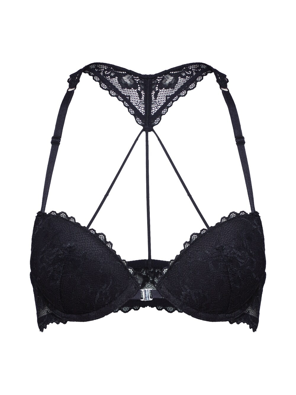 Бюстгальтер с эффектом пуш-ап LASCANA, черный
Бюстгальтер с эффектом пуш-ап LASCANA, черный
