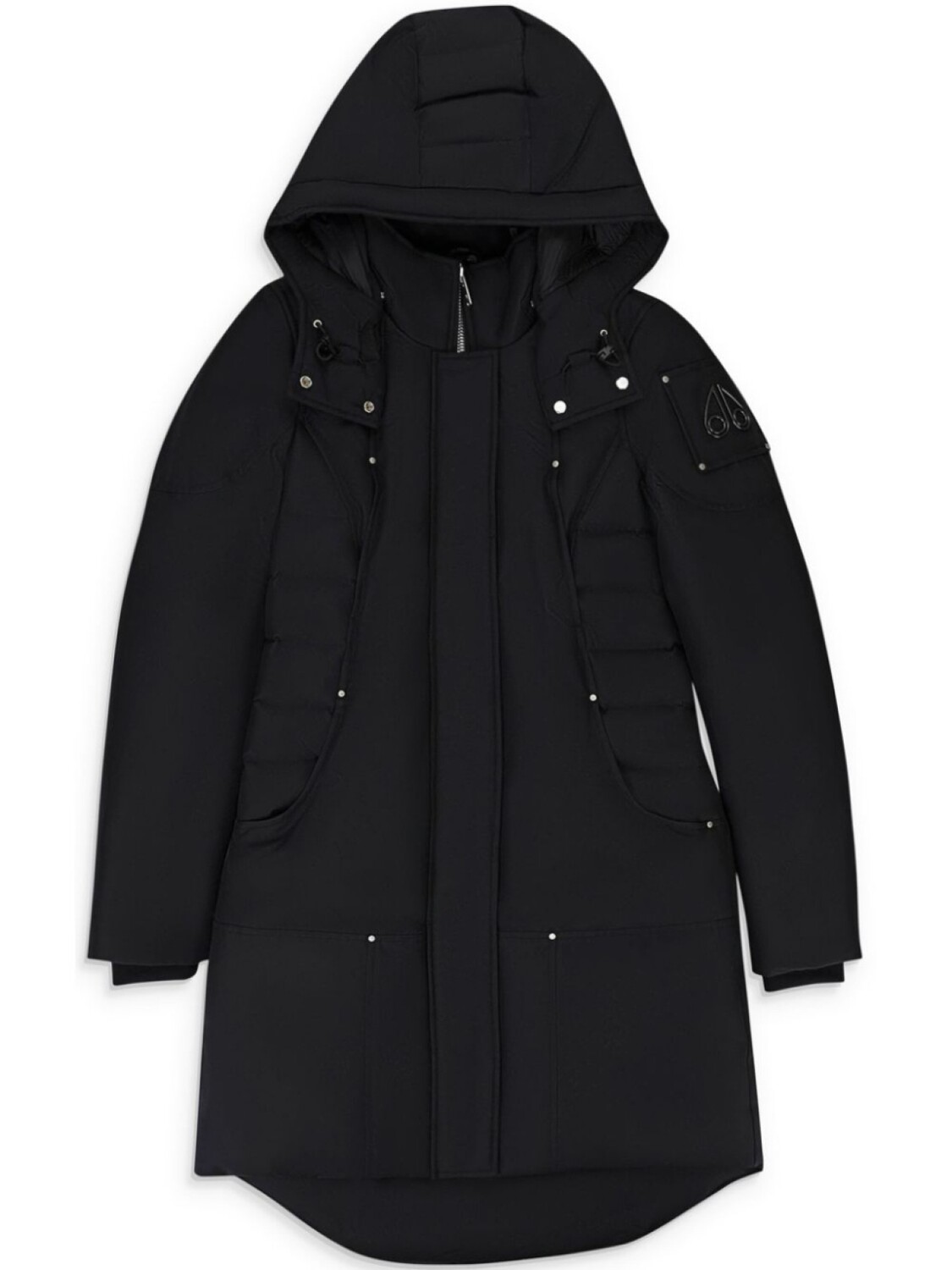 Moose Knuckles парка Cloud с капюшоном, черный
Moose Knuckles парка Cloud с капюшоном, черный