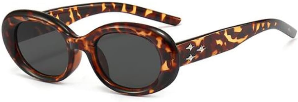 Ретро овальные солнцезащитные очки в стиле American Spice Girl, Y2K, уличные фото, солнцезащитные очки с защитой от УФ-излучения SLCHJXS, Tortoiseshell Frame Black Gray Flakes
Ретро овальные солнцезащитные очки в стиле American Spice Girl, Y2K, уличные фото, солнцезащитные очки с защитой от УФ-излучения SLCHJXS, Tortoiseshell Frame Black Gray Flakes