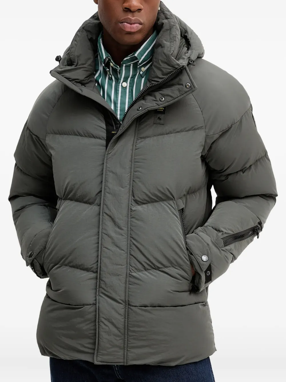 Куртка на молнии Blauer, зеленый
Куртка на молнии Blauer, зеленый