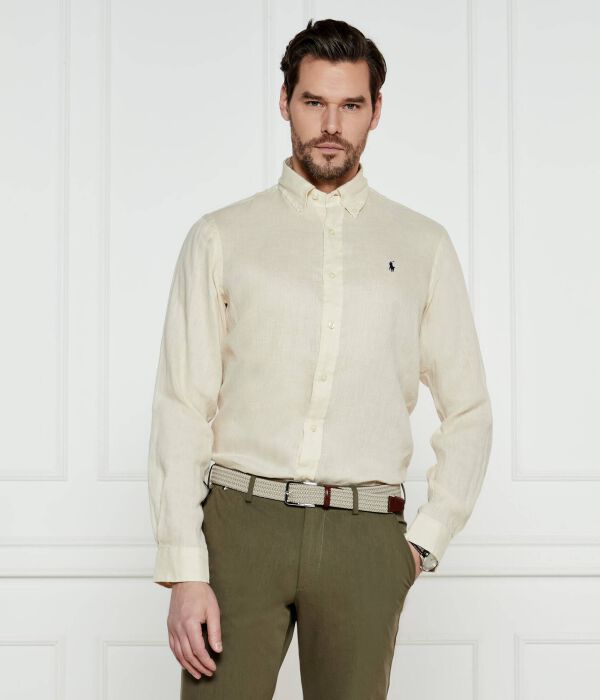 Рубашка мужская Polo Ralph Lauren льняная, светло-бежевый
Рубашка мужская Polo Ralph Lauren льняная, светло-бежевый