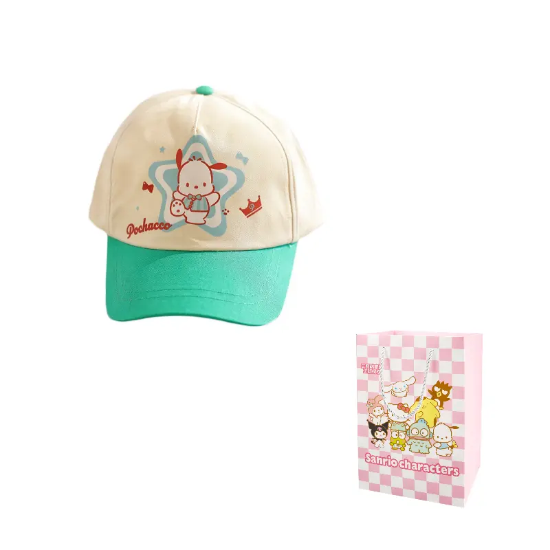Sanrio Хлопковая бейсболка детская, Pochacco Baseball Cap
Sanrio Хлопковая бейсболка детская, Pochacco Baseball Cap