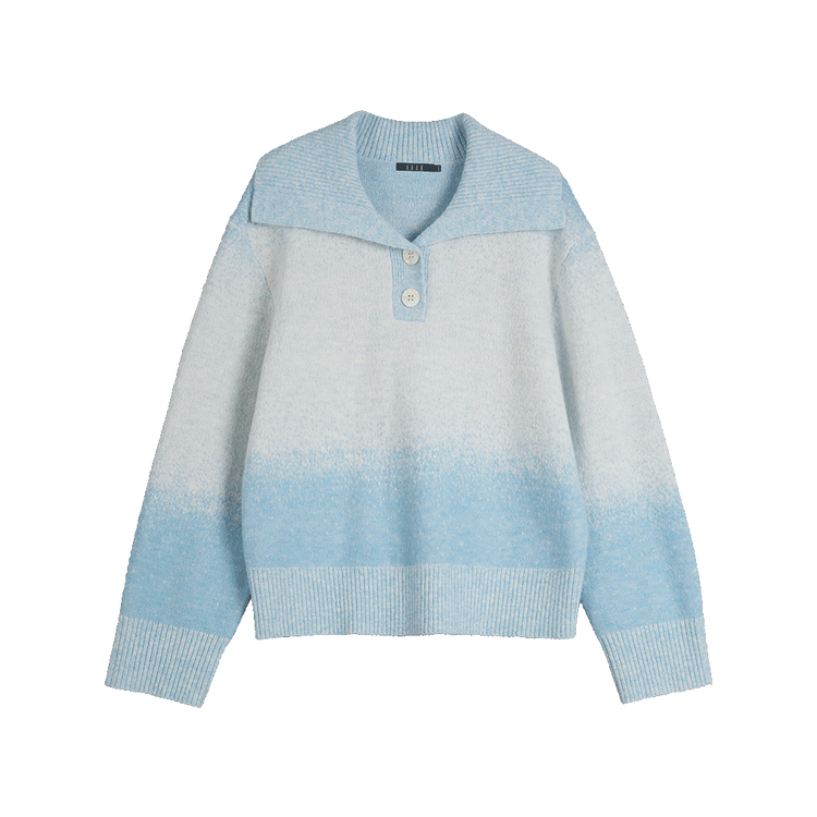 ELLE Трикотажный джемпер женский синий navy с воротником
ELLE Трикотажный джемпер женский синий navy с воротником