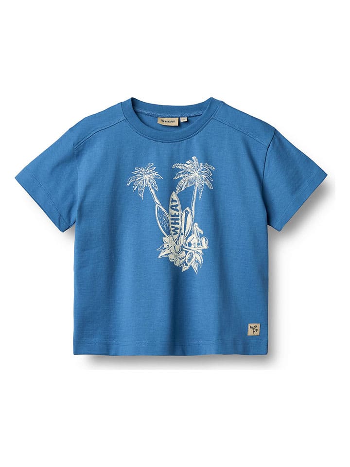 Футболка Wheat, синий 
Футболка Wheat, синий