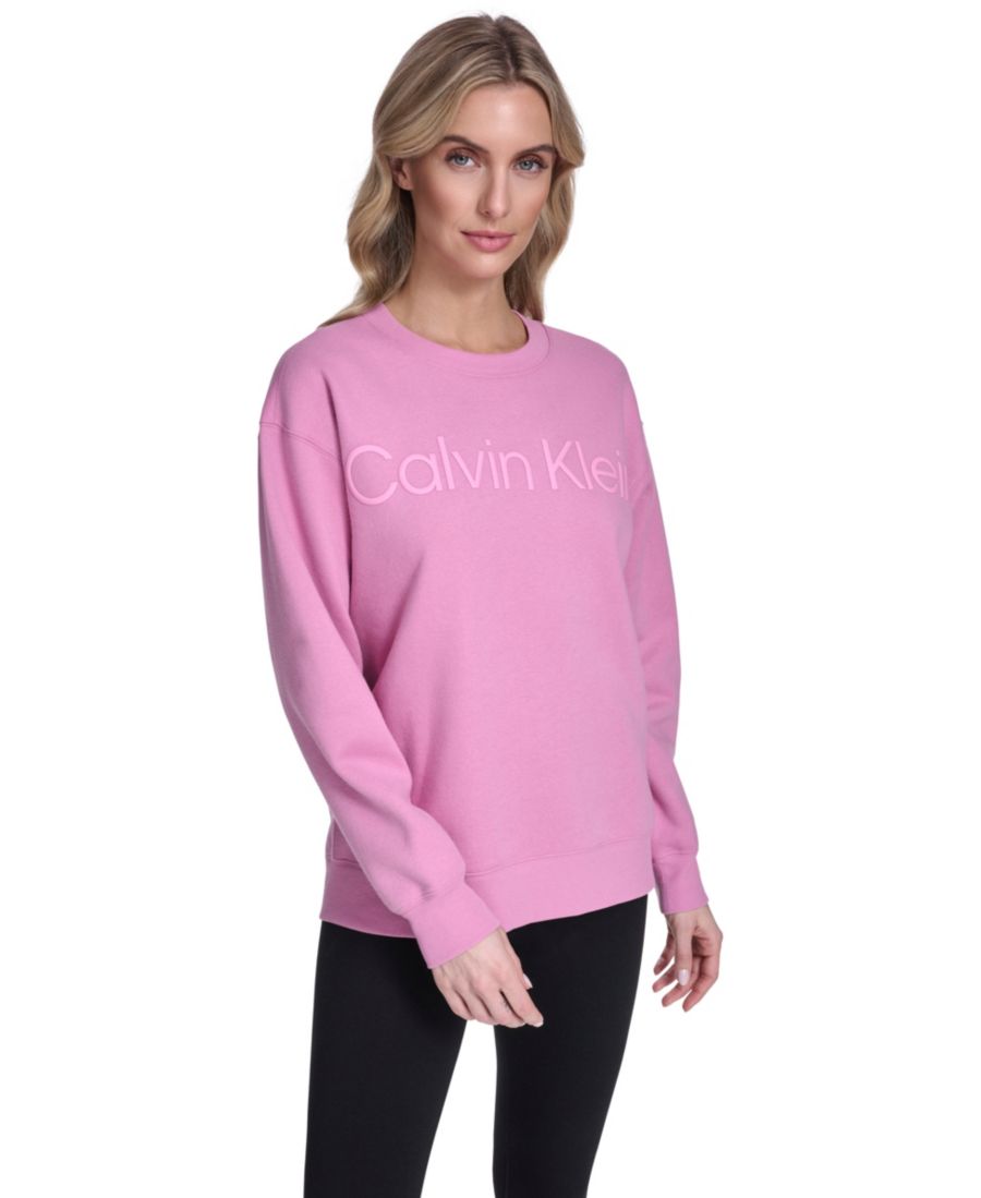 Женская толстовка с круглым вырезом и объемным принтом и логотипом Calvin Klein, Berry Glaze
Женская толстовка с круглым вырезом и объемным принтом и логотипом Calvin Klein, Berry Glaze