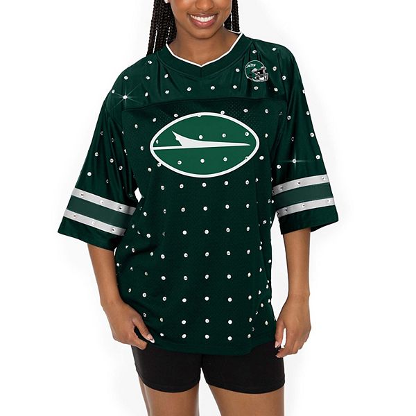 Женская футболка New York Jets с принтом и стразами Gameday Couture
Женская футболка New York Jets с принтом и стразами Gameday Couture