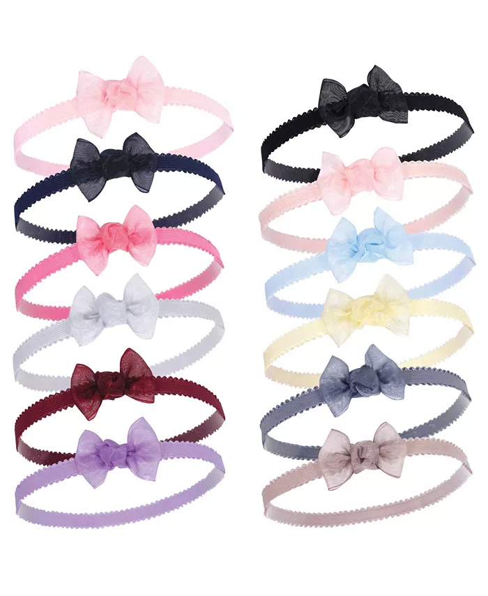 Детские головные повязки для девочек 12 шт синтетические Hudson Baby, мультиколор
Детские головные повязки для девочек 12 шт синтетические Hudson Baby, мультиколор