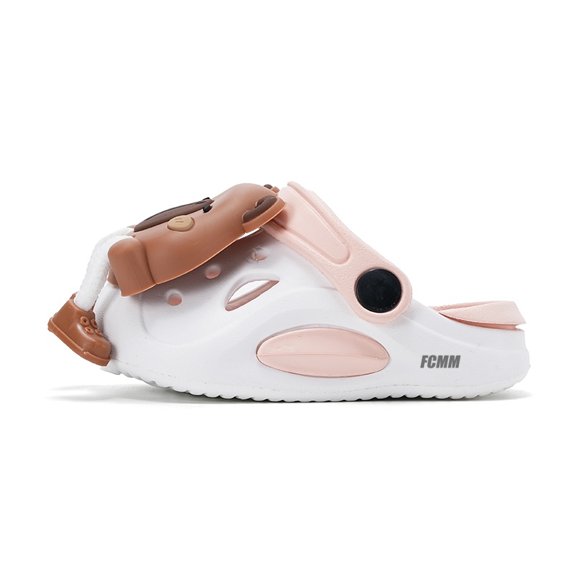 Легкие нескользящие амортизирующие тапочки для детей FCMM, белый/розовый
Легкие нескользящие амортизирующие тапочки для детей FCMM, белый/розовый