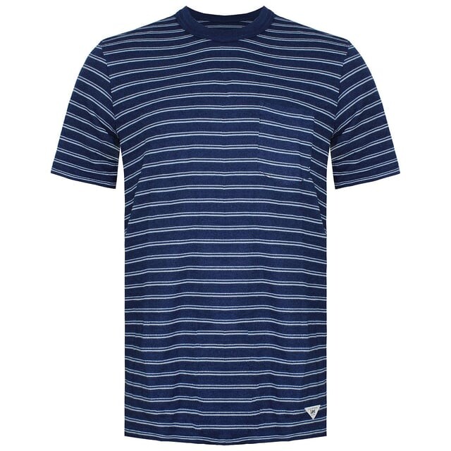 Настоящая мужская футболка с одним карманом темно-синего цвета Lee, синий
Настоящая мужская футболка с одним карманом темно-синего цвета Lee, синий