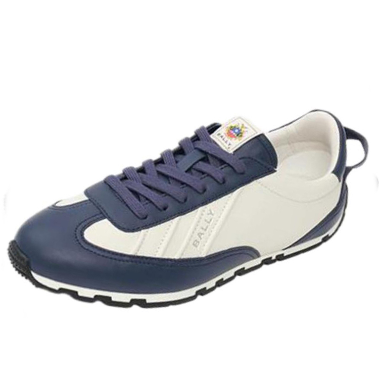 Bally Мужские низкие повседневные кроссовки из телячьей кожи, темно-синий
Bally Мужские низкие повседневные кроссовки из телячьей кожи, темно-синий