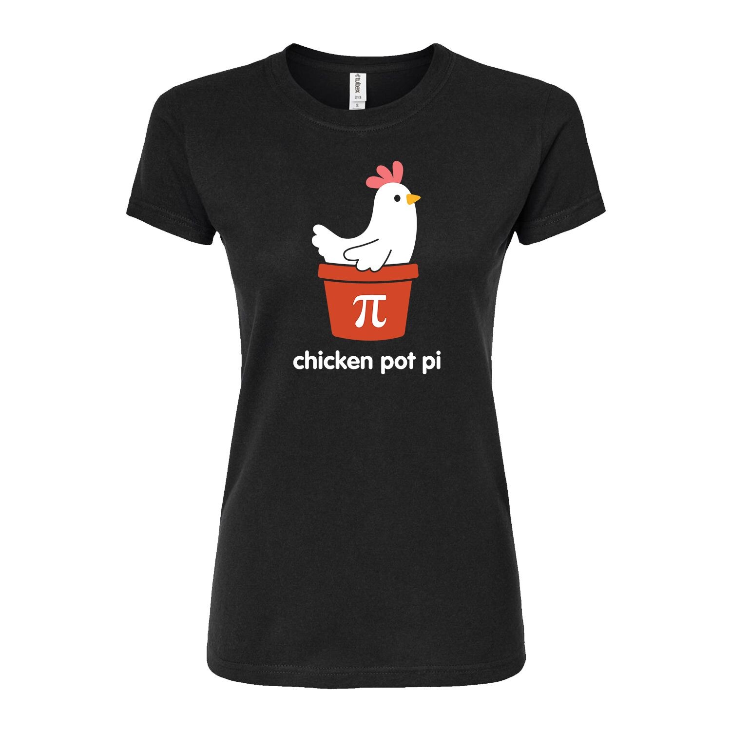 Детская футболка с приталенным рисунком "Chicken Pot Pi" Licensed Character, черный
Детская футболка с приталенным рисунком "Chicken Pot Pi" Licensed Character, черный