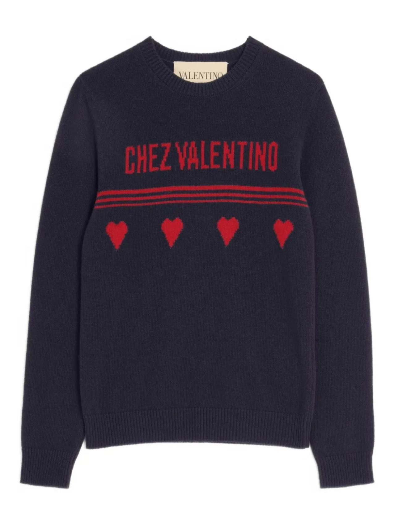 ШЕРСТЯНОЙ СВИТЕР С ЖАККАРДОВЫМ МОТИВОМ CHEZ VALENTINO Valentino Garavani, синий
ШЕРСТЯНОЙ СВИТЕР С ЖАККАРДОВЫМ МОТИВОМ CHEZ VALENTINO Valentino Garavani, синий