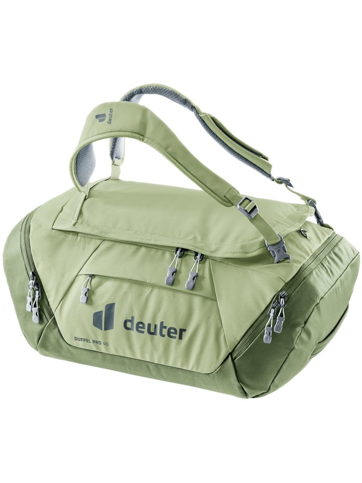 Deuter Сумка Duffel Pro 40 с минеральной канавкой, зеленая
Deuter Сумка Duffel Pro 40 с минеральной канавкой, зеленая
