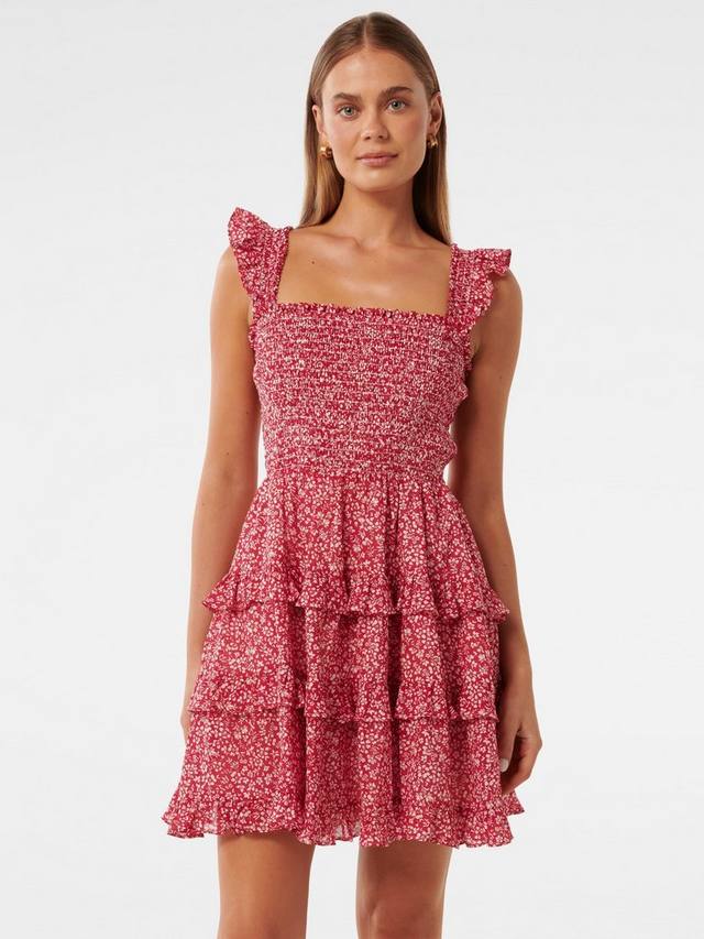 Мини-платье Odette с абстрактным принтом Forever New, Red
Мини-платье Odette с абстрактным принтом Forever New, Red