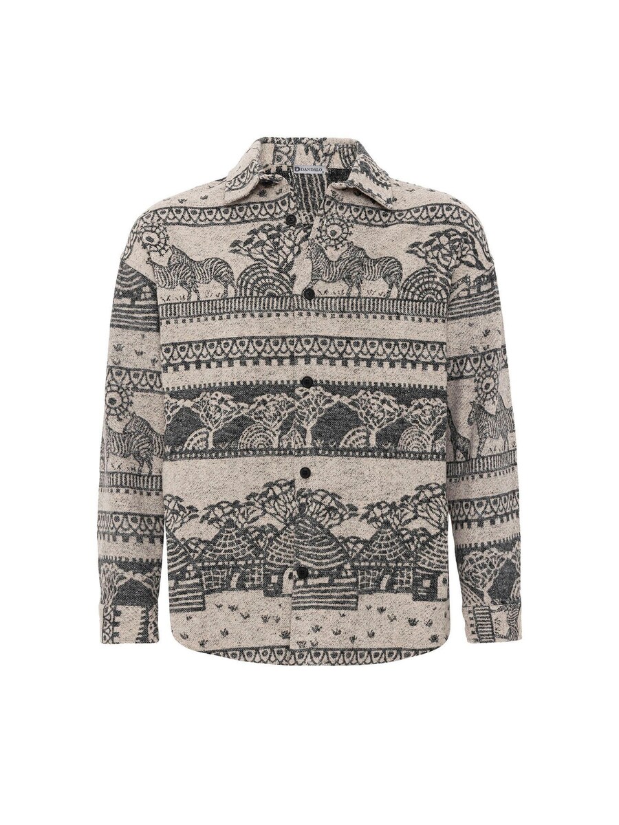 Удобная рубашка на пуговицах Dandalo, черный
Удобная рубашка на пуговицах Dandalo, черный