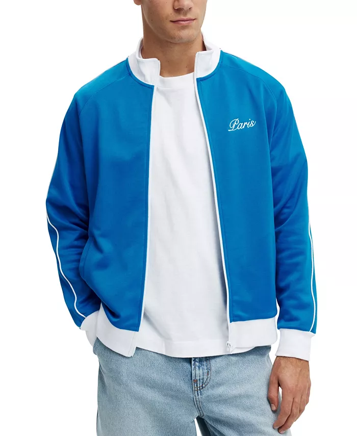 Мужская трикотажная куртка Track Jacket COTTON ON, синий
Мужская трикотажная куртка Track Jacket COTTON ON, синий