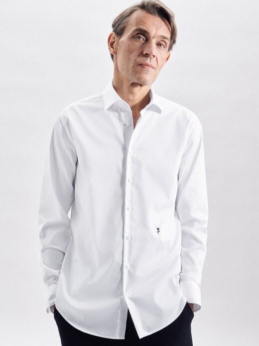 Деловая рубашка с длинным рукавом Seidensticker, белый
Деловая рубашка с длинным рукавом Seidensticker, белый