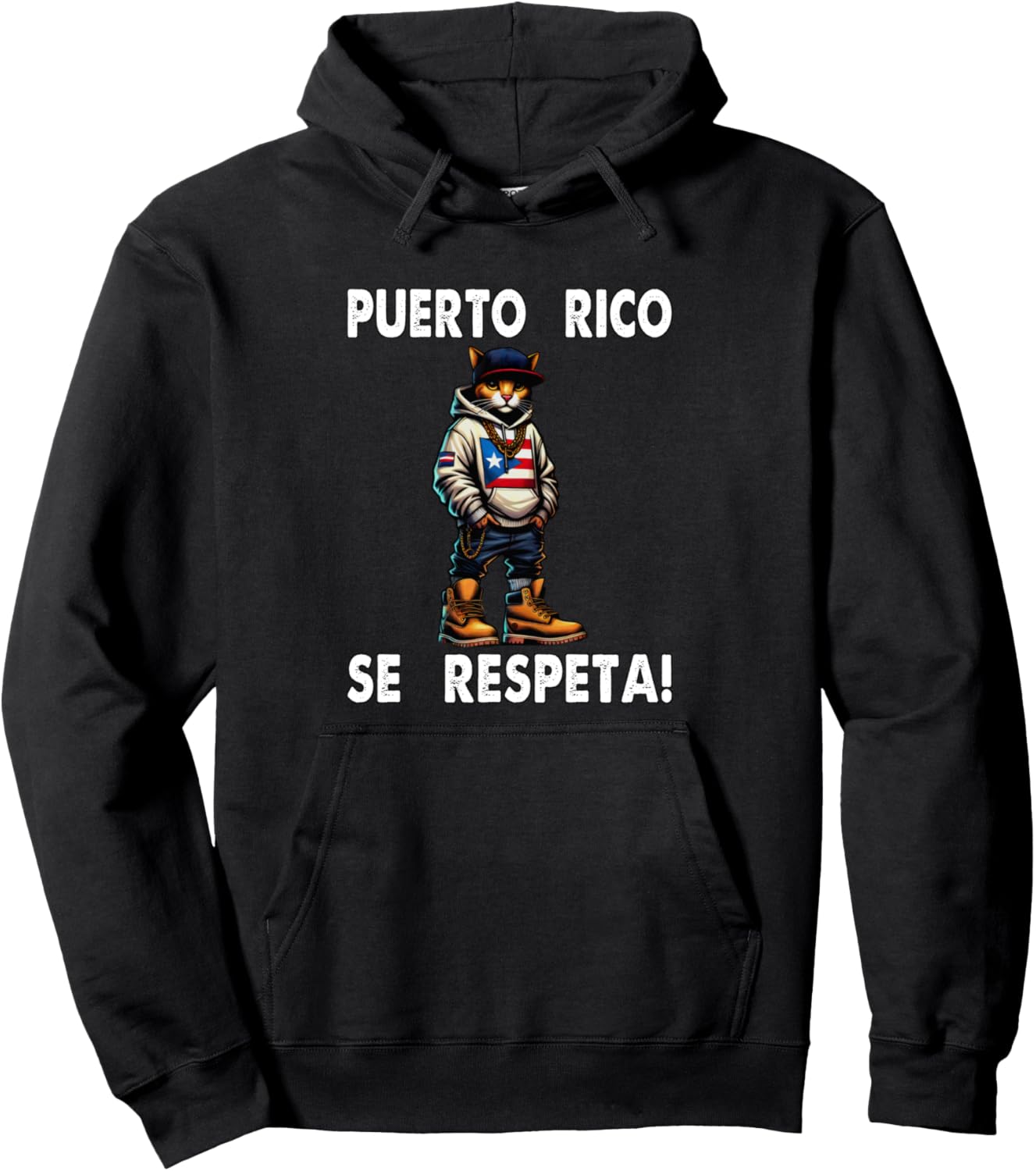 Худи с надписью «Puerto Rico Cerespeta», изображением кошки, флагом Пуэрто-Рико и символикой протеста в Пуэрто-Рико Puerto Rico Se Respeta Collection, More Here, черный
Худи с надписью «Puerto Rico Cerespeta», изображением кошки, флагом Пуэрто-Рико и символикой протеста в Пуэрто-Рико Puerto Rico Se Respeta Collection, More Here, черный
