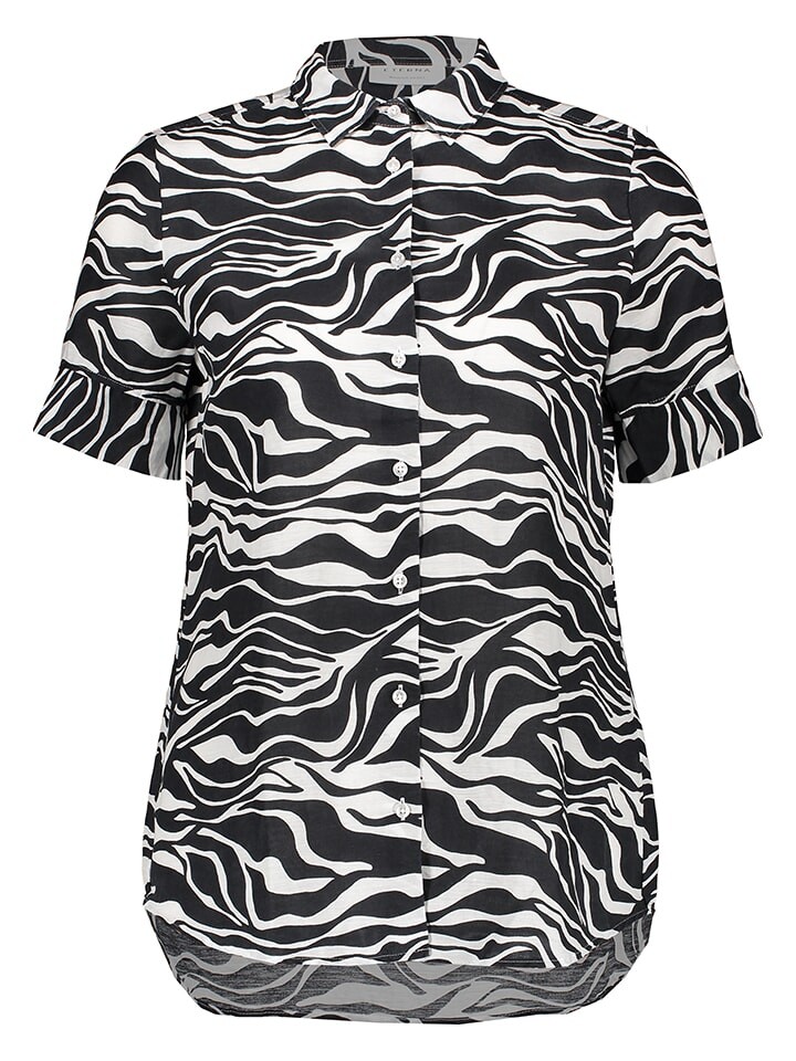 Блуза Eterna Regular fit, белый/черный
Блуза Eterna Regular fit, белый/черный