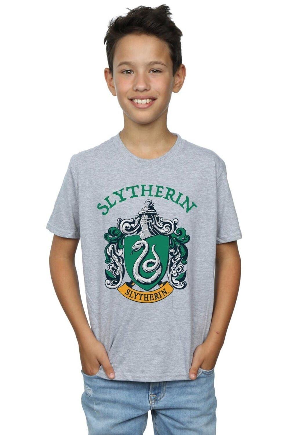 Футболка с гербом Слизерина Harry Potter, серый
Футболка с гербом Слизерина Harry Potter, серый
