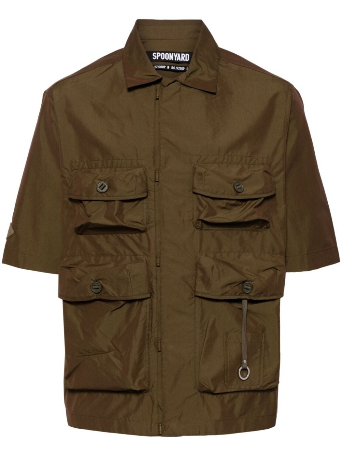 Рубашка в стиле милитари с короткими рукавами Spoonyard, коричневый
Рубашка в стиле милитари с короткими рукавами Spoonyard, коричневый