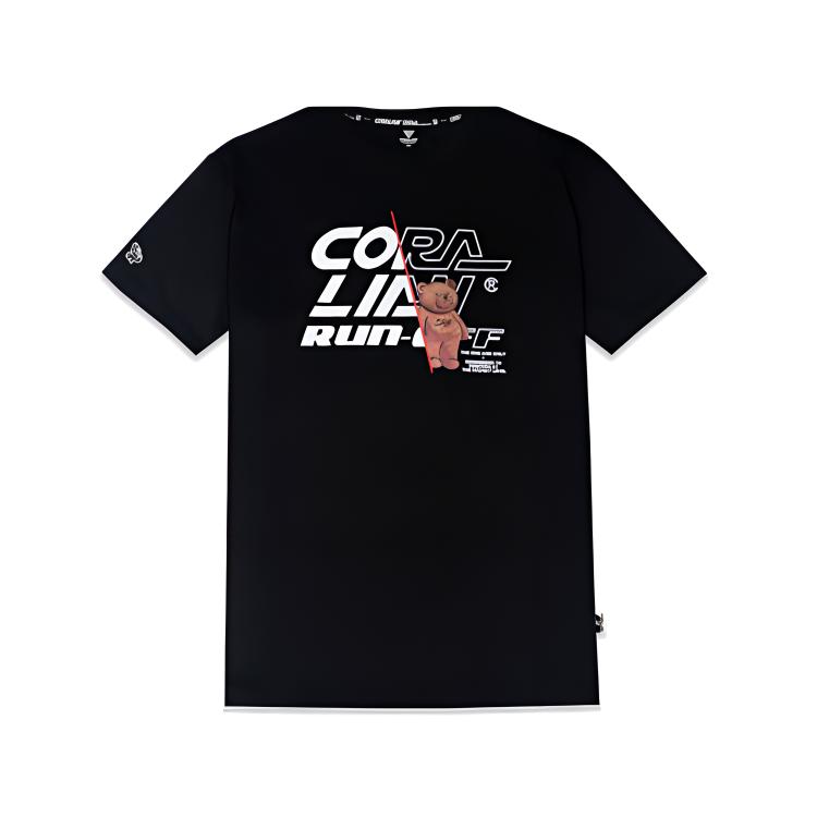 Футболка унисекс черная CORALIAN
Футболка унисекс черная CORALIAN