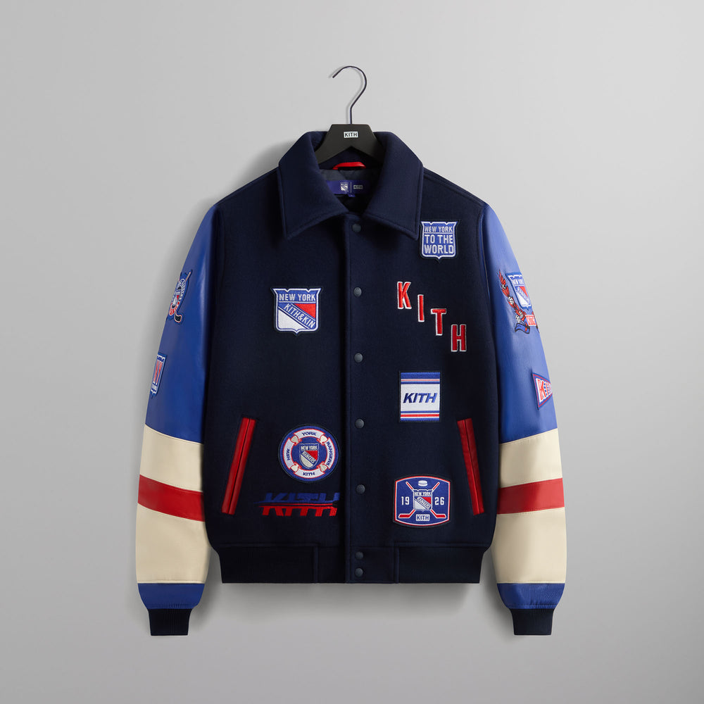 Куртка Kith for the New York Rangers Wool Leather Varsity Jacket, черный
Куртка Kith for the New York Rangers Wool Leather Varsity Jacket, черный