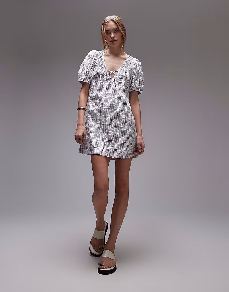 Мини-платье в клетку Rhythm desi синего цвета
Мини-платье в клетку Rhythm desi синего цвета