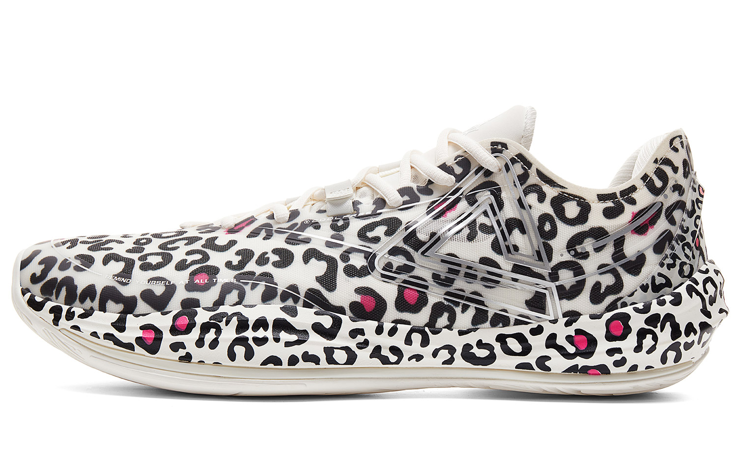 PEAK Баскетбольные кроссовки Lightness 3.0 мужские, низкие, белые/черные/розово-красные 
PEAK Баскетбольные кроссовки Lightness 3.0 мужские, низкие, белые/черные/розово-красные