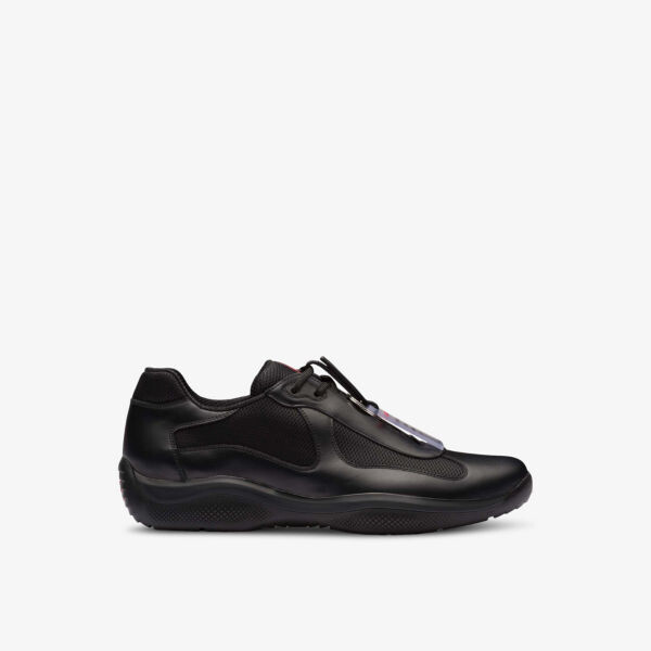 Кроссовки из кожи и сетки America's Cup Original Prada, черный
Кроссовки из кожи и сетки America's Cup Original Prada, черный