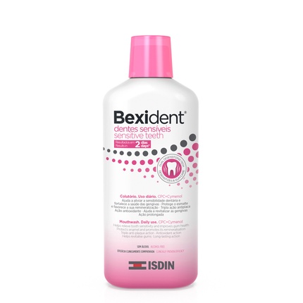 Ополаскиватель для полости рта Isdin Bexident Sensitive Teeth 500 мл
Ополаскиватель для полости рта Isdin Bexident Sensitive Teeth 500 мл