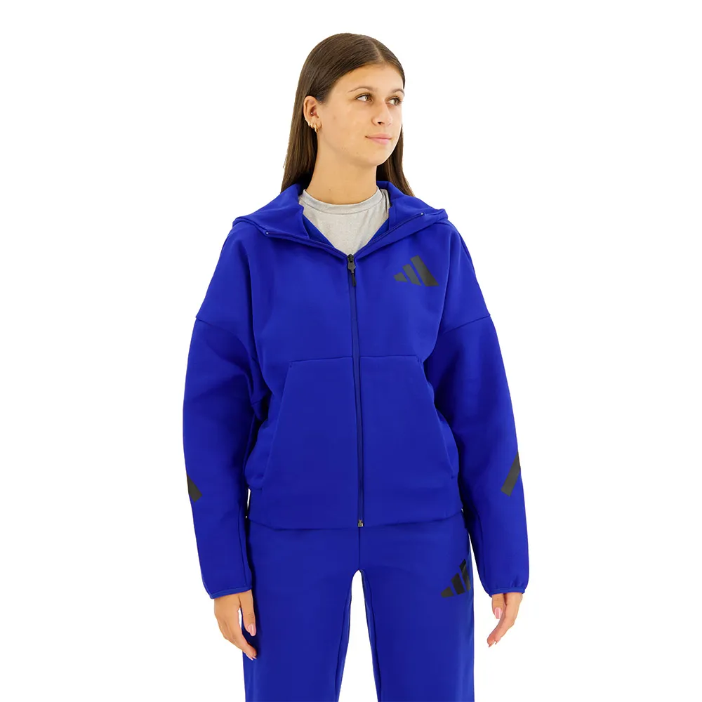 Толстовка adidas Z.N.E full zip, синий 
Толстовка adidas Z.N.E full zip, синий
