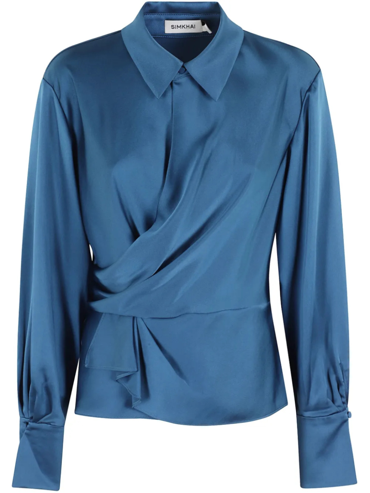 Блузка с длинным рукавом Simkhai, синий
Блузка с длинным рукавом Simkhai, синий