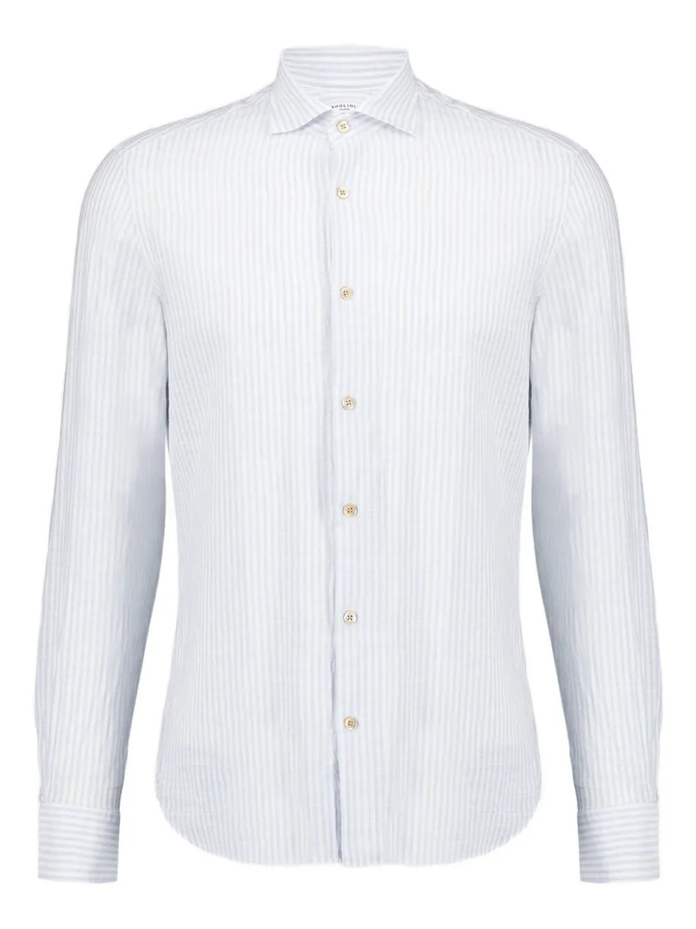 Полосатая рубашка с длинными рукавами Boglioli, синий 
Полосатая рубашка с длинными рукавами Boglioli, синий