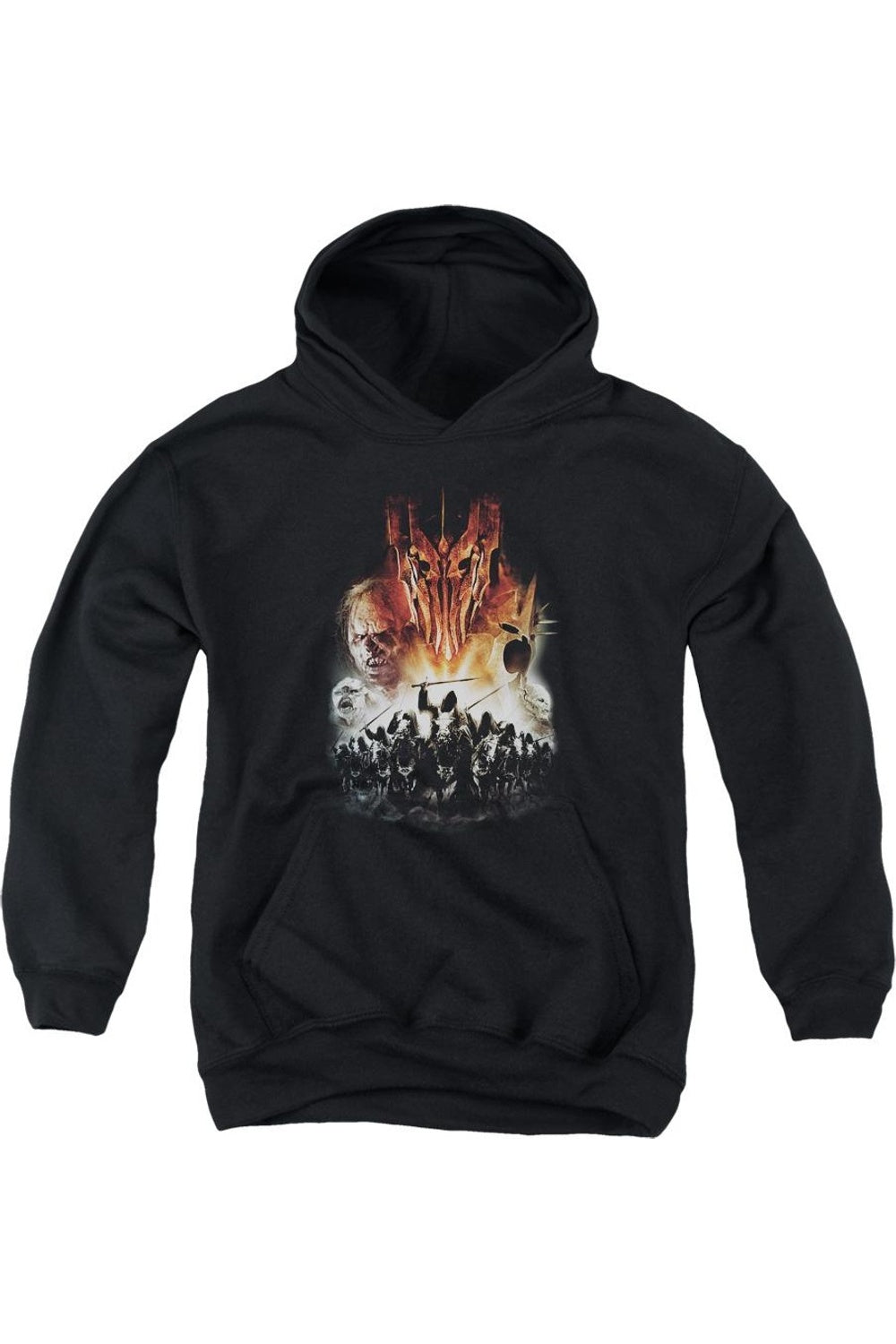 Толстовка с капюшоном "Властелин Колец: Наступление Тьмы" для молодежи Gildan, черный 
Толстовка с капюшоном "Властелин Колец: Наступление Тьмы" для молодежи Gildan, черный