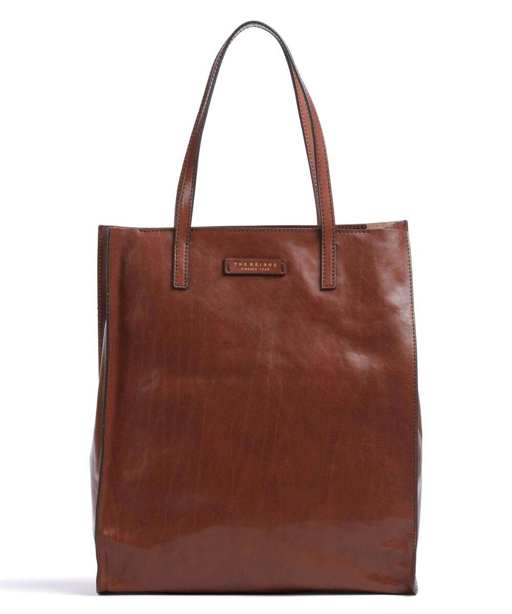Шоппер Mirra из мелкозернистой яловой кожи The Bridge, коричневый
Шоппер Mirra из мелкозернистой яловой кожи The Bridge, коричневый