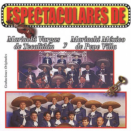 CD диск Mariachi Vargas Tecalitlan / Mariachi Pepe Villa: Espectaculares De Mariachi Vargas De Tecalitlan y Mariachi Mexico De Pepe Villa
CD диск Mariachi Vargas Tecalitlan / Mariachi Pepe Villa: Espectaculares De Mariachi Vargas De Tecalitlan y Mariachi Mexico De Pepe Villa