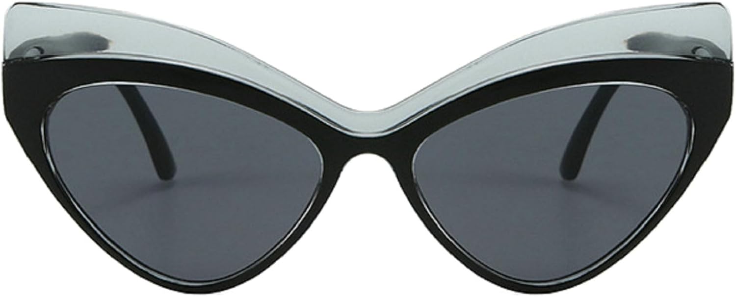 Винтажные солнцезащитные очки «кошачий глаз» для женщин, модные градиентные солнцезащитные очки, стильные двухцветные очки для женщин, защита от УФ-излучения UV400 mincl, Black
Винтажные солнцезащитные очки «кошачий глаз» для женщин, модные градиентные солнцезащитные очки, стильные двухцветные очки для женщин, защита от УФ-излучения UV400 mincl, Black