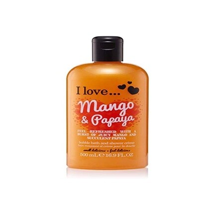 I Love... Крем-пена для ванны и душа с манго и папайей, 500 мл, I Love Love
I Love... Крем-пена для ванны и душа с манго и папайей, 500 мл, I Love Love
