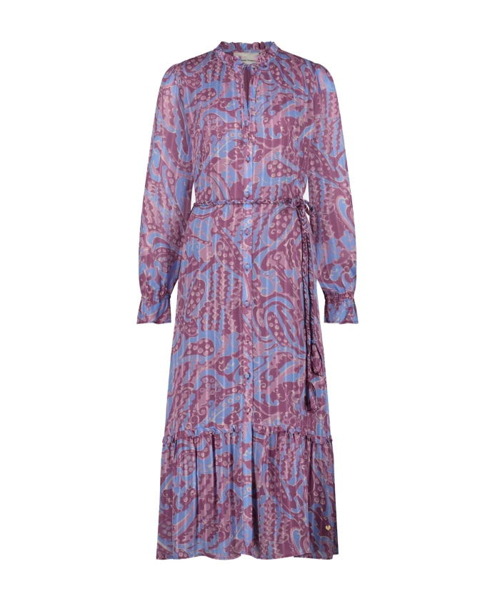 Платье миди Marilene с рюшами Fabienne Chapot, фиолетовый 
Платье миди Marilene с рюшами Fabienne Chapot, фиолетовый