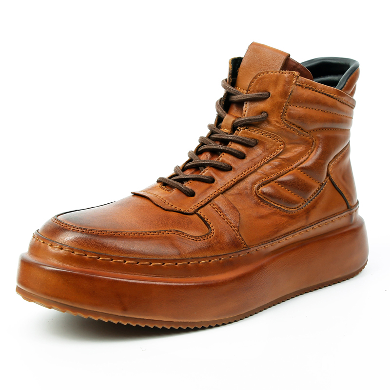 PALMPOLO Короткие мужские ботинки Martin светло-коричневого цвета
PALMPOLO Короткие мужские ботинки Martin светло-коричневого цвета