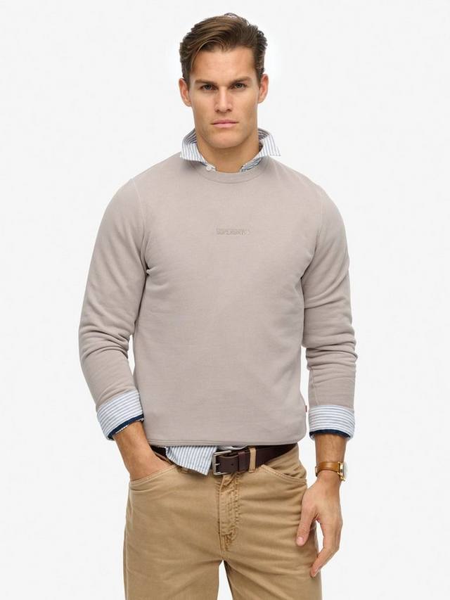 Хлопковый свитшот с микро-логотипом Superdry, Deep Beige Slub
Хлопковый свитшот с микро-логотипом Superdry, Deep Beige Slub