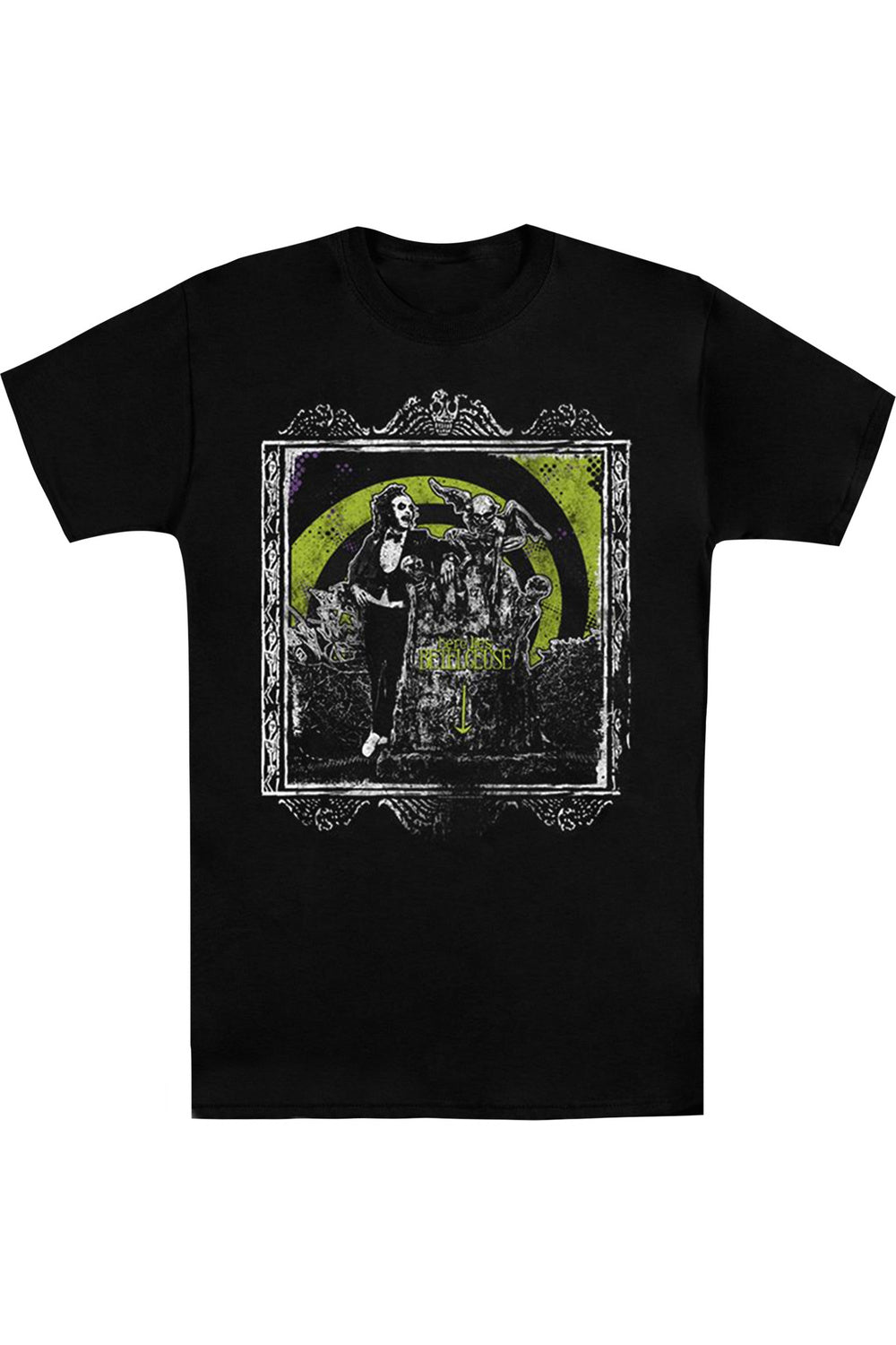 Футболка с коротким рукавом для взрослых Beetlejuice Here Lies Gildan, черный
Футболка с коротким рукавом для взрослых Beetlejuice Here Lies Gildan, черный