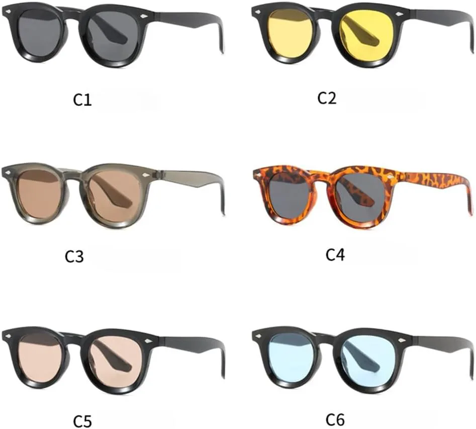 Солнцезащитные очки UV400 с круглыми прозрачными линзами Ocean и заклепками для женщин и мужчин, для бега и занятий спортом на открытом воздухе UYPTK, Black Black
Солнцезащитные очки UV400 с круглыми прозрачными линзами Ocean и заклепками для женщин и мужчин, для бега и занятий спортом на открытом воздухе UYPTK, Black Black